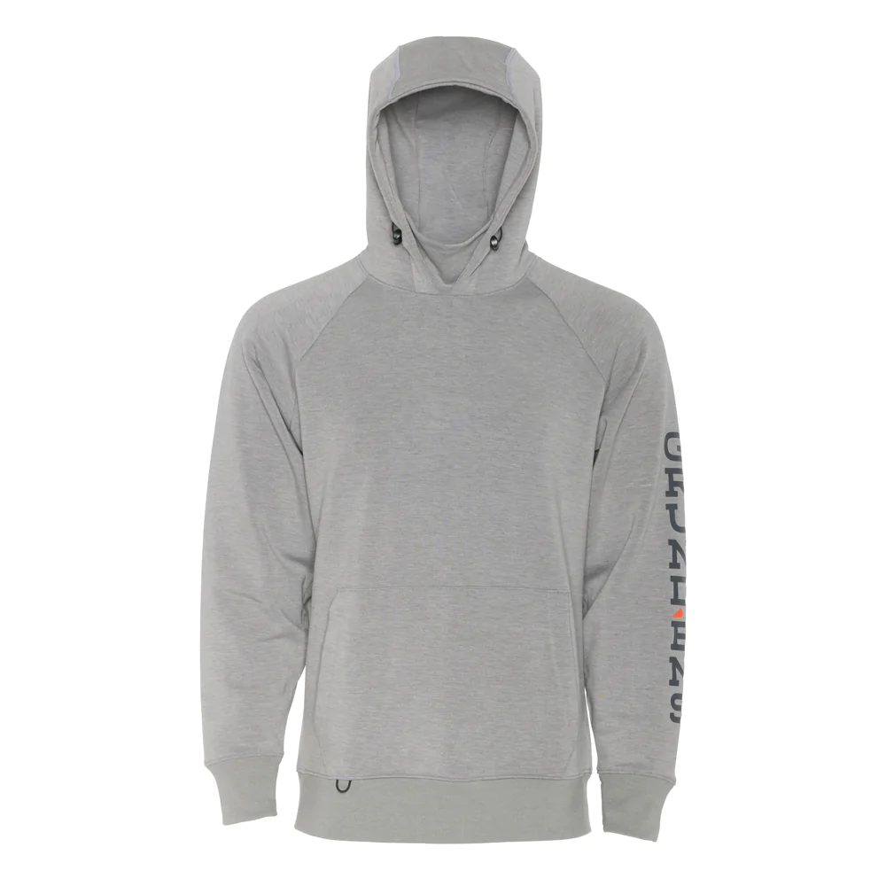 Grundens Dillingham Tech Hoodie - Metal - Heather
