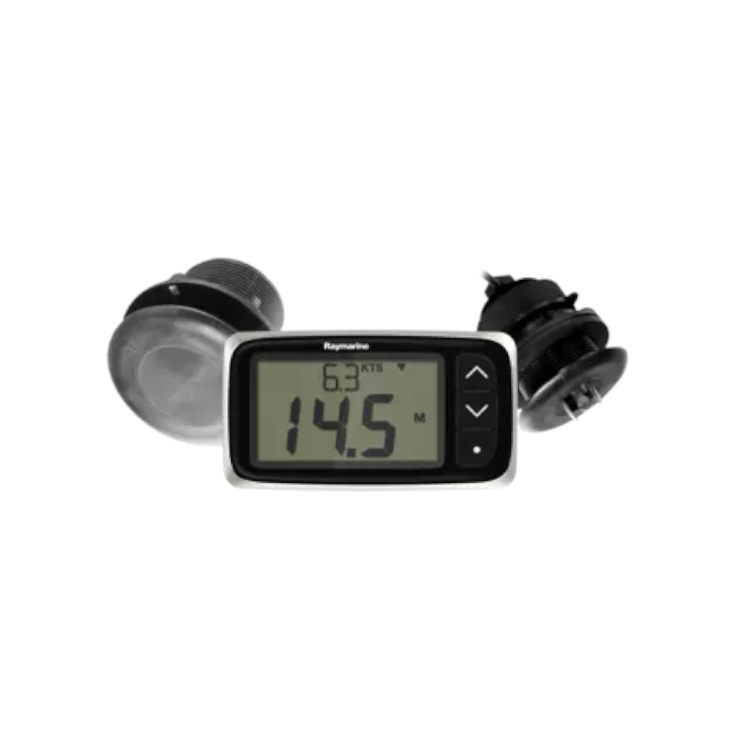 Raymarine i40 Bidata Pack, with P371 Speed/Temp & P7 Depth Thru-Hull Transducers