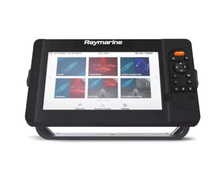 Raymarine Element 9HV - 9" Chart Plotter with CHIRP Sonar, HyperVision, Wi-Fi & GPS, No Chart,  No Transducer