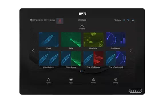 Raymarine AXIOM+ 12 Lighthouse Charts North America Multi-function 12-Ì?åÇåÎå� Display E70638-00-102