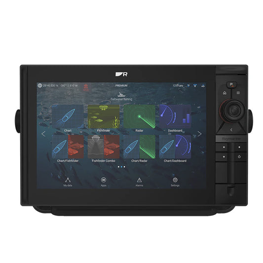 Raymarine Axiom2 Pro 12 S HybridTouch 12" Multifunction Display with CHIRP Conical Sonar for CPT-S and LightHouse North America Chart