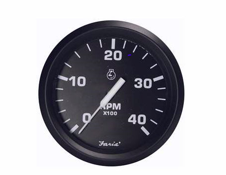 Faria Tach 5000 RPM Diesel Euro - 32836