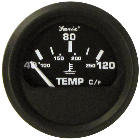 Faria Water Temperature Gauge Metric Euro - 12814