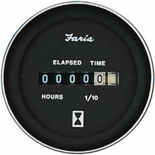 Faria Coral Hourmeter Digital (12-32 Volts) - FAR13013