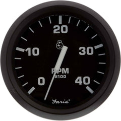 Faria Tachometer (4000 RPM) (Diesel) (Mechanical Takeoff &amp; Var Ratio Alt) - FAR32842