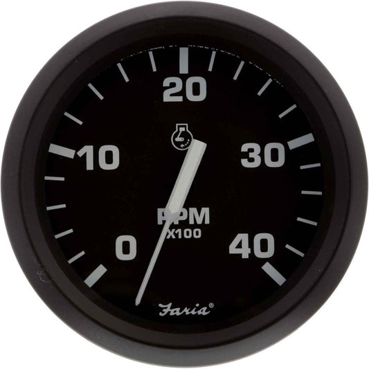 Faria Tachometer (4000 RPM) (Diesel) (Mechanical Takeoff & Var Ratio Alt) - FAR32842