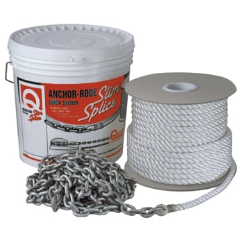 Quick Anchor Rode 7mm 1/2", 15-200ft - FVC070312120Q00