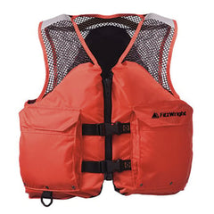 FitzWright Deluxe Mesh Vest TC/CCG - Orange - Size XL - FW-PFD1508-XL