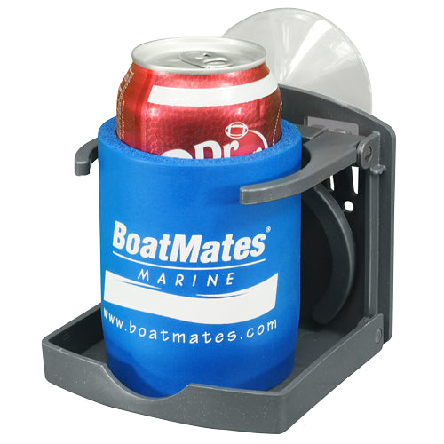 Boatmates Folding Drink Holder 2-Pack (Graphite) - 2170-8