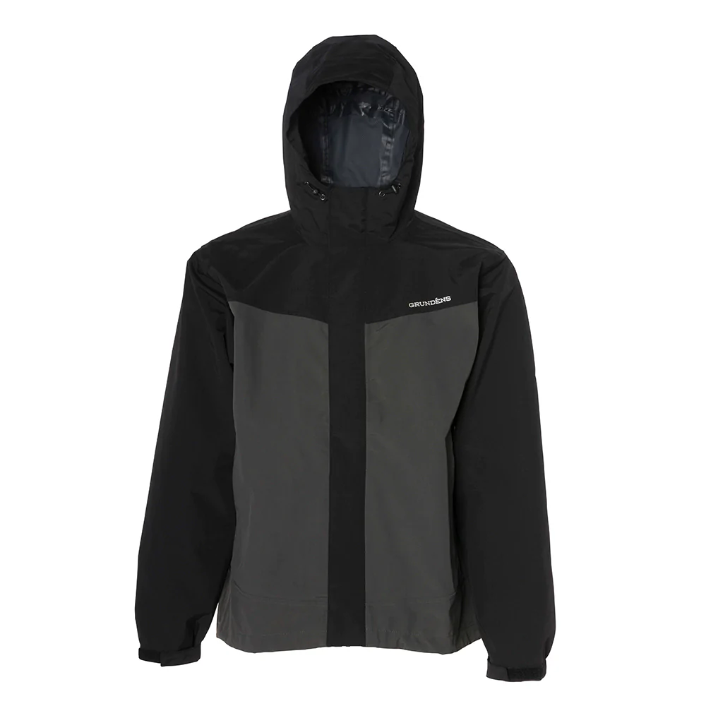 Grundens Full Share Jacket - Black/Grey - 10329
