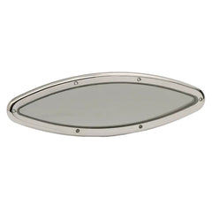 Bomar Portlight Gray/Black W/Ss Trim