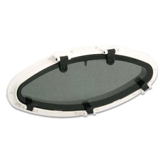Bomar Portlight Wht/Tint Stainless Steel T-Ring