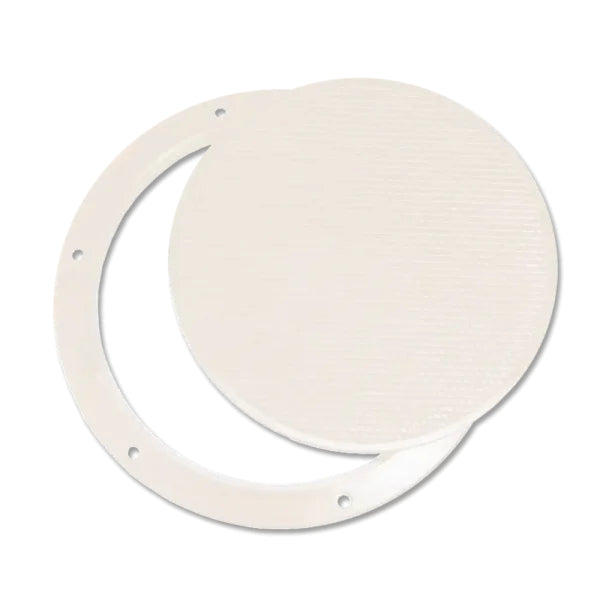 Bomar 6 White Deck Plate