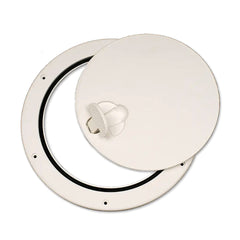 Bomar Off White 10 Locking Ctr Deck Pl