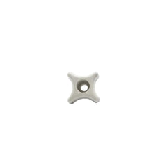 Bomar White Knob F/Gray Port