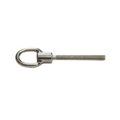 C S Johnson Marine Hardware Gate Eye W 1 4 28 Lh Stud - Steveston Marine and Hardware