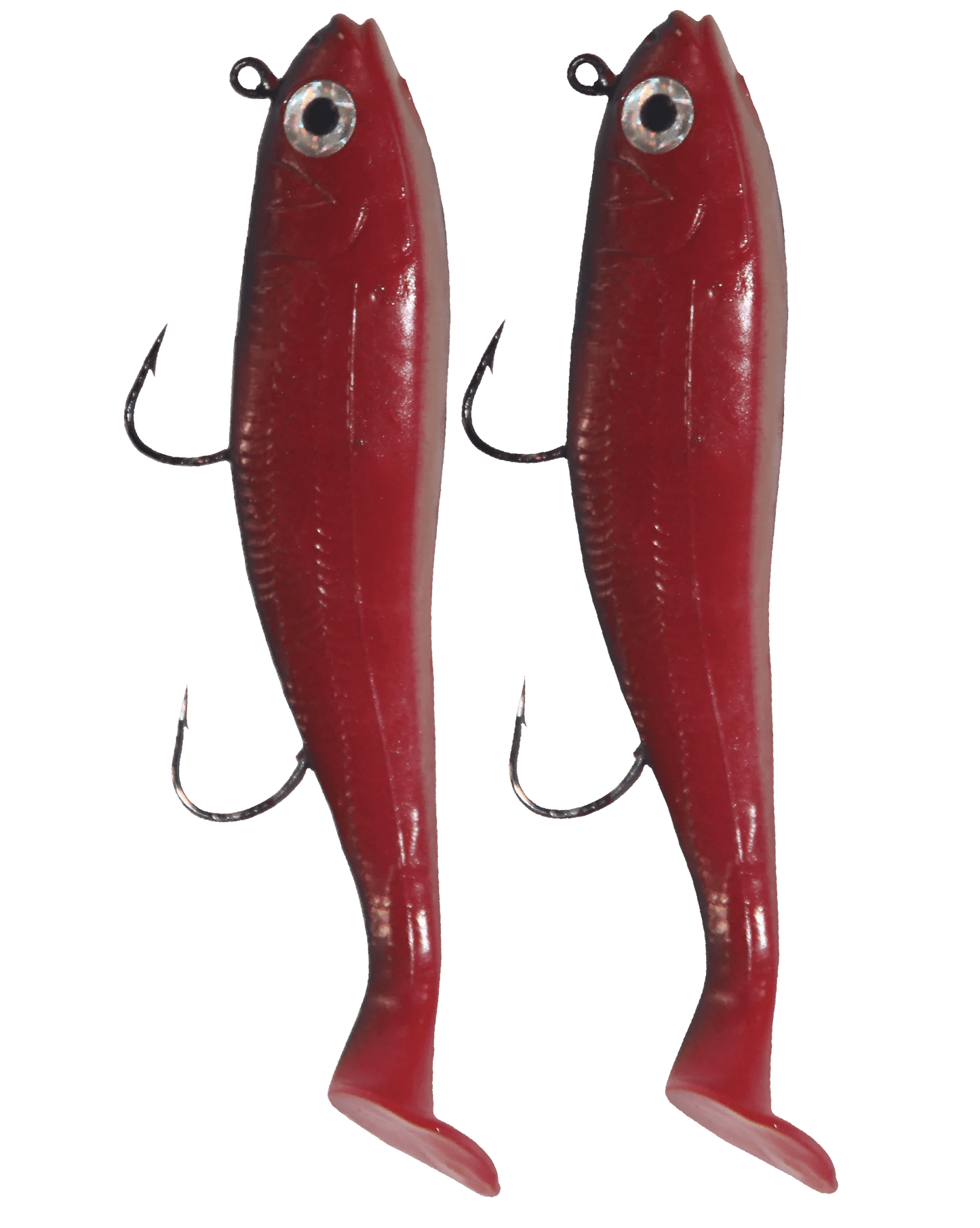 Lighthouse 4oz Mega Bite Swim Tail Jigs Georgia Brown 2 pcs - Steveston Marine and Hardware