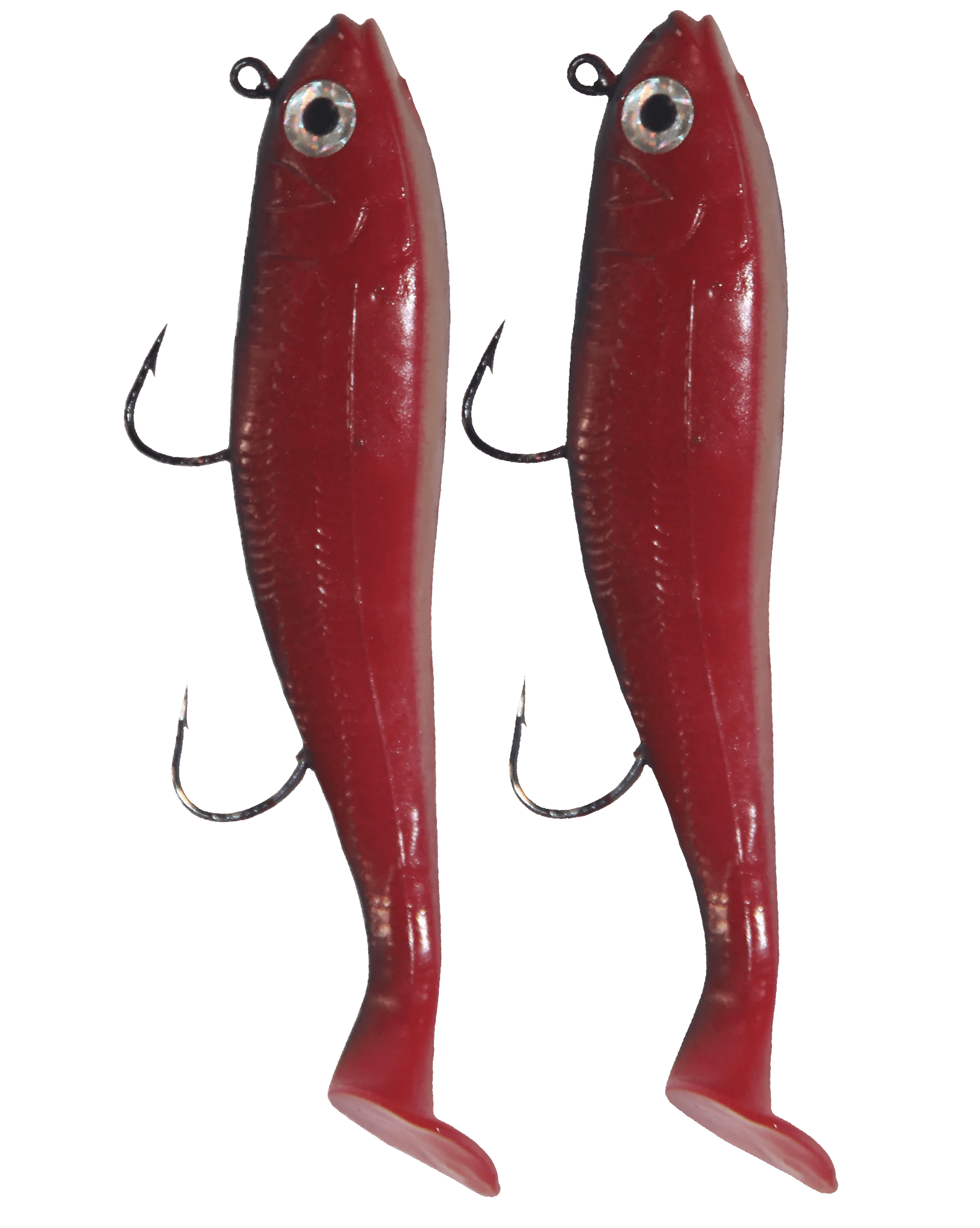 Lighthouse 4oz Mega Bite Swim Tail Jigs Georgia Brown 2 pcs - Steveston Marine and Hardware