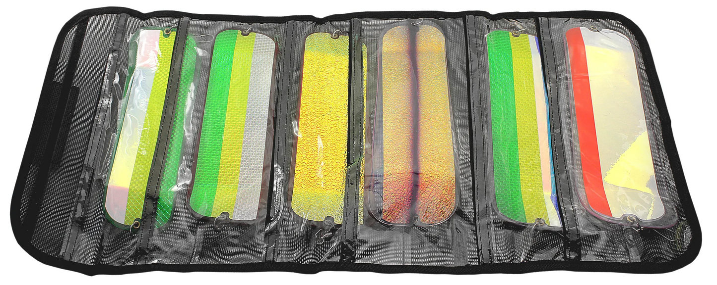 Silver Horde Flasher/Lure Storage Bag 6 Pocket