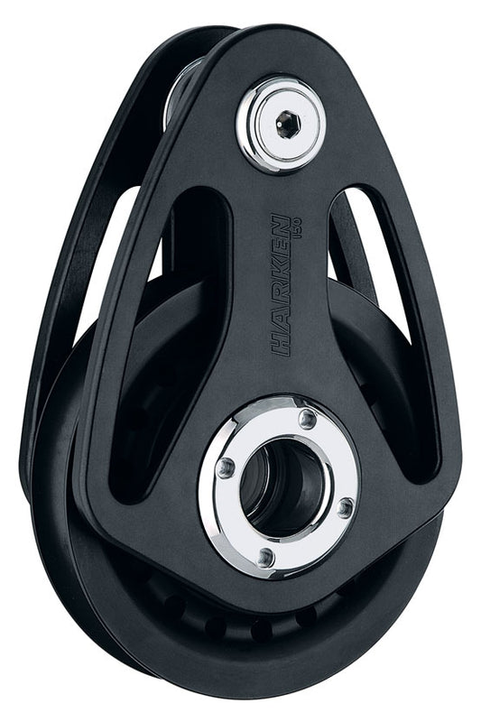 Harken 100mm Alum Teardrop Block - Loop Not Included.