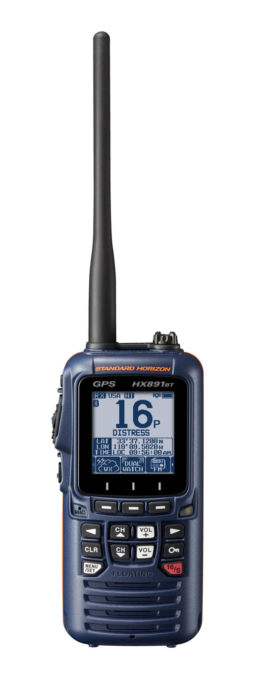 Standard Horizon HX891BT VHF Radio GPS Navy Blue