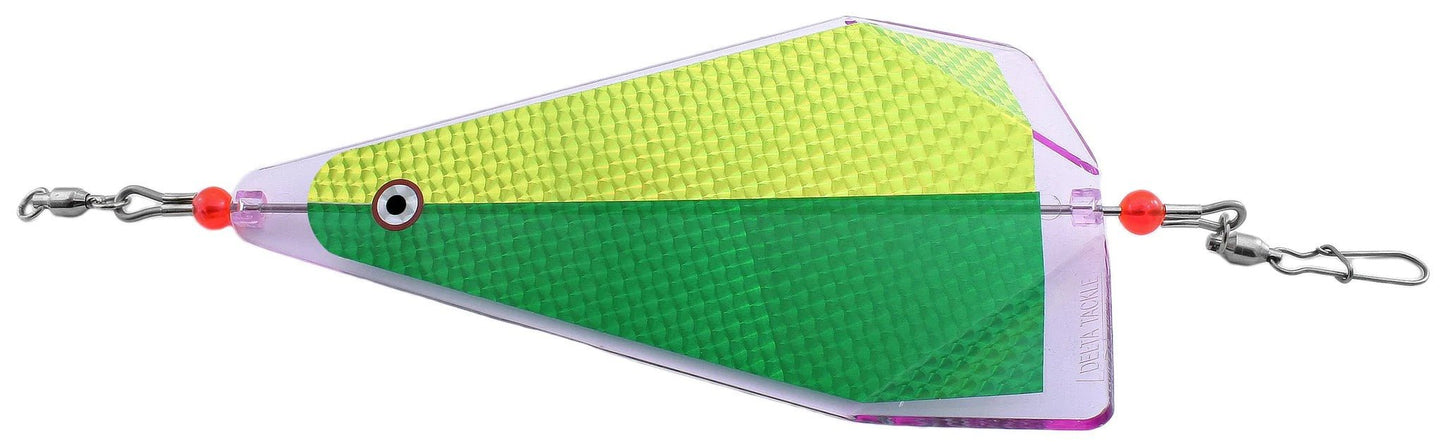 Gibbs Delta Inline Flasher 8 - UV 50/50 Green/Chartreuse - Steveston Marine and Hardware