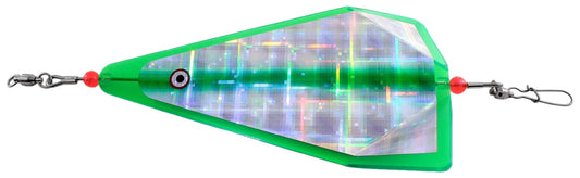 Gibbs Delta Inline Flasher 8 - UV Green - Green Haze Stripe