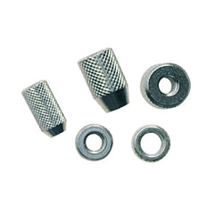 C S Johnson Marine Hardware 1 4 28 Lh Knurled Nut - Steveston Marine and Hardware