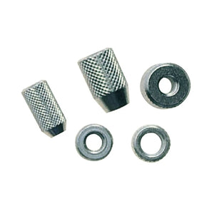C S Johnson Marine Hardware 1 4 28 Lh Knurled Nut - Steveston Marine and Hardware