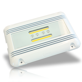 Lunasea Lighting 16W Ignprf Wht/Rd Eng Rm/Utily