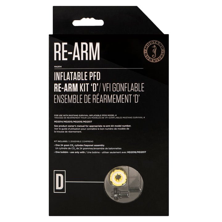 Mustang Co2 Re - Arm Kit D for MD2015 and MD2017 PFD - Steveston Marine and Hardware