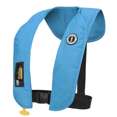 mustang survival mit 70 manual inflatable pfd blue - md4041