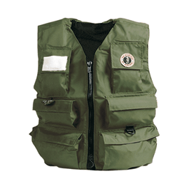 Mustang Survival MIV10 Inflatable Fishing Vest - MEDIUM - Steveston Marine and Hardware