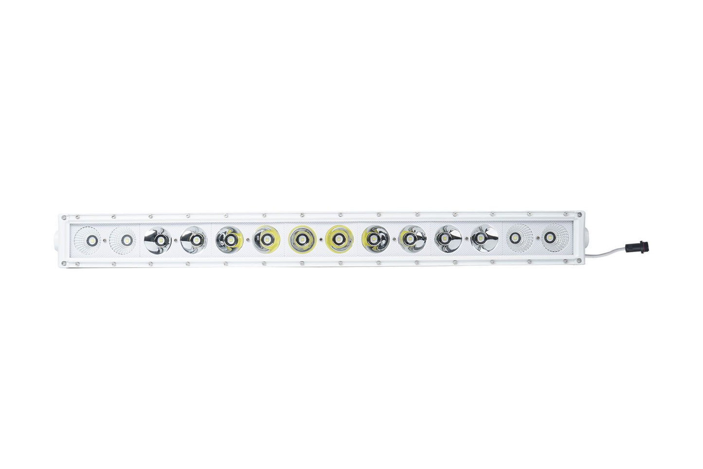 Marine Sport Lightbar, Wrap around 30" White 140W Single Row - MS140WCWA