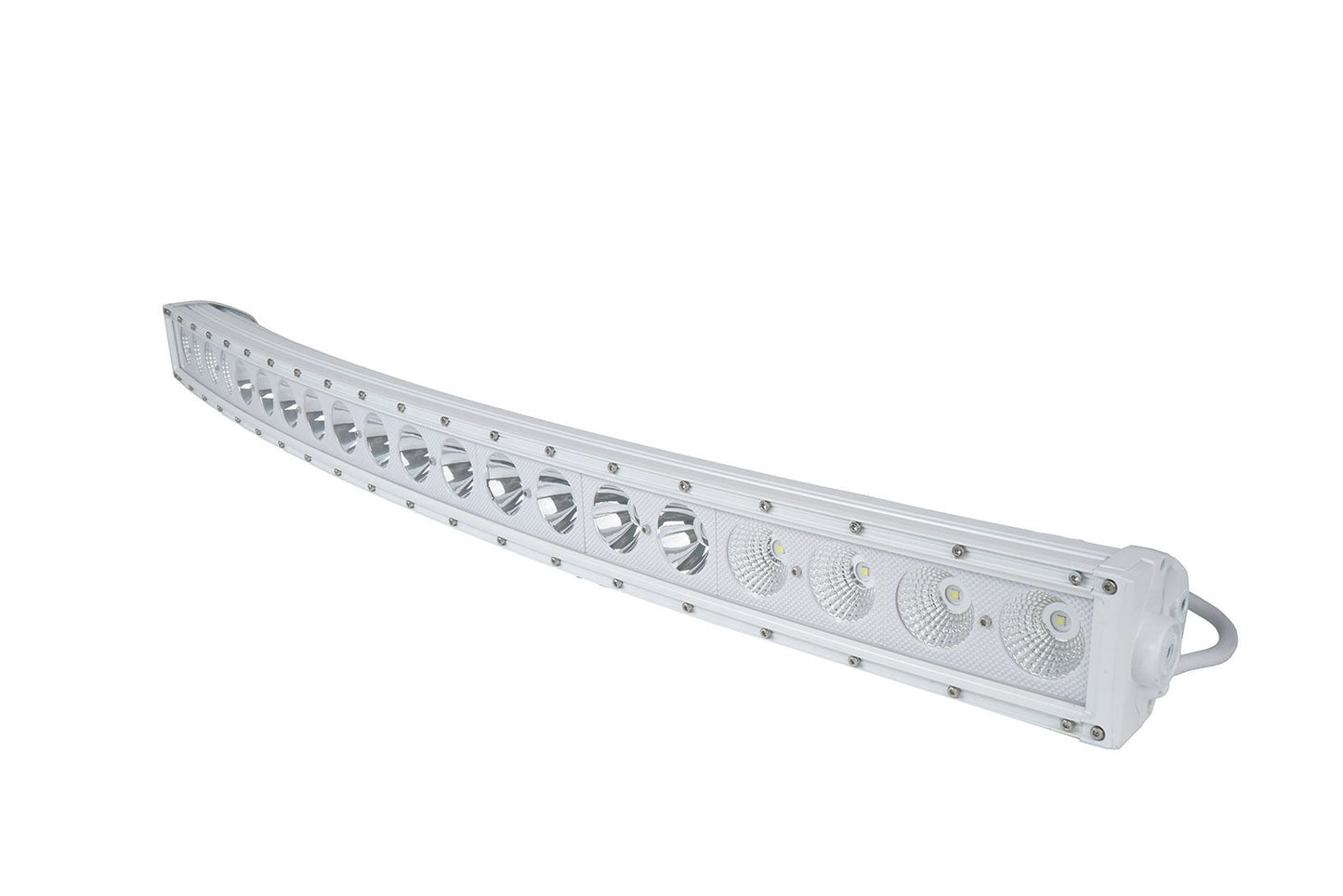 Marine Sport Lightbar, Wrap around 42" White 200W Single Row - MS200WCWA