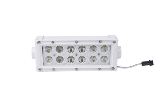 Marine Sport Lightbar, 6.5" 36W Dual Row - MS36WWDS