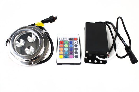 Marine Sport Underwater RGB Lighting 3x3W - MS3LEDRGB