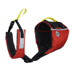 mustang survival underdog foam flotation red/black size m - mv5020