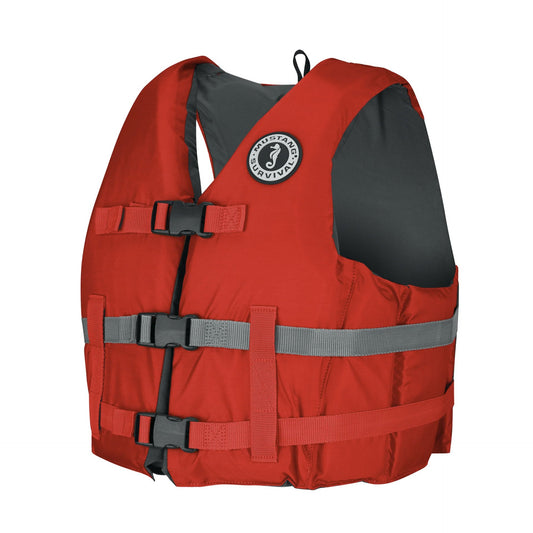 Mustang Survival Livery Foam Vest Red Size XL/XXL - MV7010