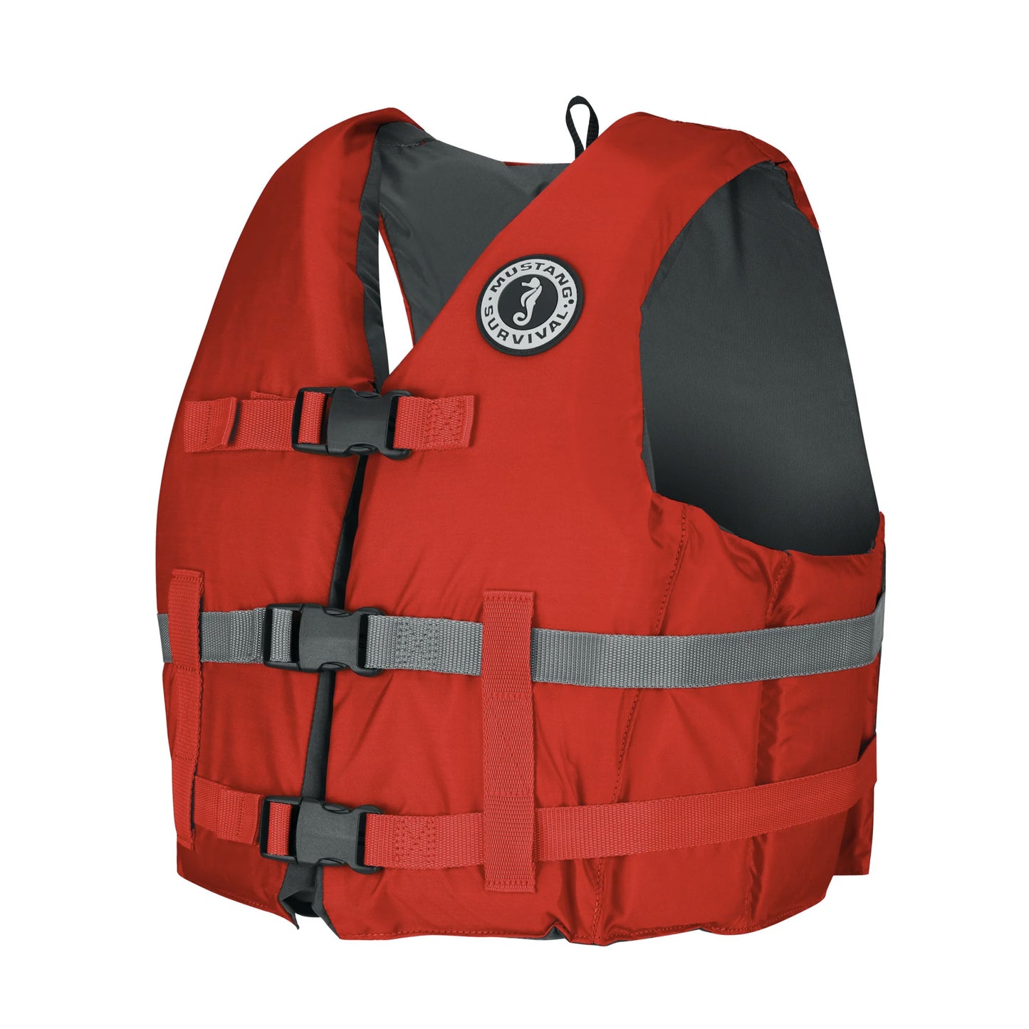 Mustang Survival Livery Foam Vest Red Size XS/S - MV7010