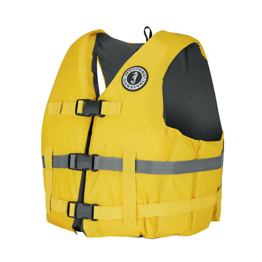 Mustang Survival Livery Foam Vest Yellow Size XL/XXL - MV7010