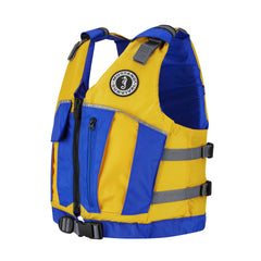 Mustang Survival Youth Reflex Foam Vest Yellow/Royal Blue - MV7030