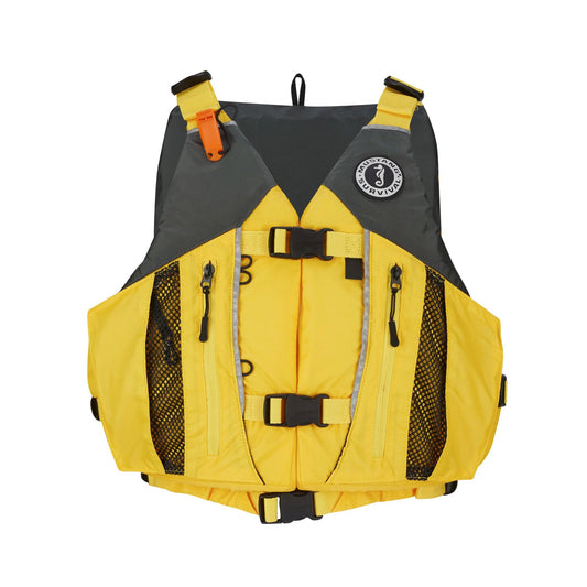 Mustang Survival Solaris Foam Vest Yellow/Gray Size M/L - MV8070 02