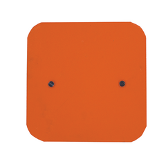 Brownell Top Pad 6"x6" 3/4" Plywood Orange - 6Pk