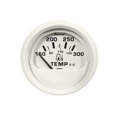 Faria Euro White Series Oil Temperature Gauge 140 - 320 F -