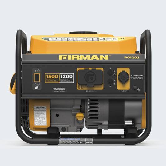 Firman Gas Portable Generator Performance Series 1500W - P01202