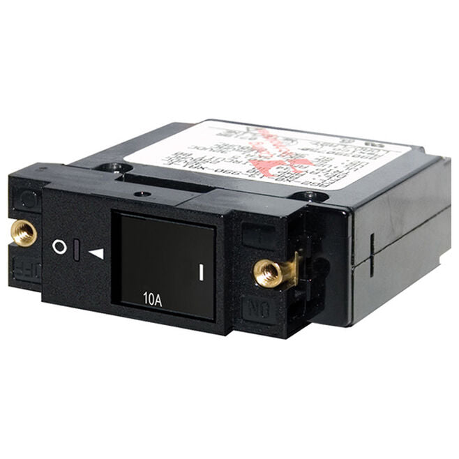 Blue Sea Systems A-Series Restricted Off Flat Rocker Circuit Breaker - Single Pole 15A - 7428