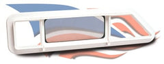 Beckson Newport 90/45 White/Smoke Pr