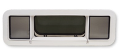 Beckson Newport 90/90 White/Clear (Pr)