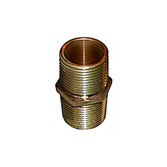 groco pn-750 3/4" npt bronze pipe nipple (pn-750)